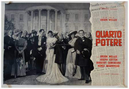 Citizen Kane originales Fotobusta Filmplakat